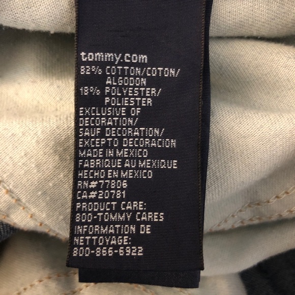Tommy Hilfiger Straight Leg Jeans - Picture 8 of 8